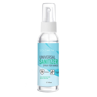 Solomeya Universal Sanitizer spray for hands, 100 ml