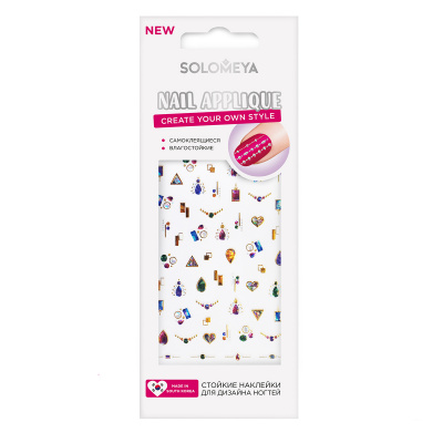 Solomeya Nail Stickers Dewdrop