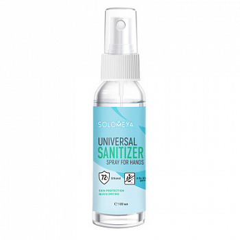 Solomeya Universal Sanitizer spray for hands, 100 ml