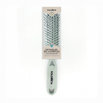 Detangler Hairbrush for Wet & Dry Hair Pastel Green