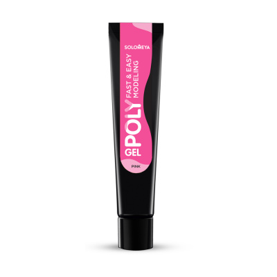 Solomeya Polygel Fast & Easy Modeling Pink PG03 15 ml