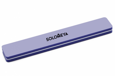 Solomeya Square Sanding Sponge #80/80 Violet