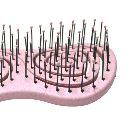 Detangling bio hair brush mini Light pink