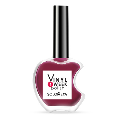 Solomeya   One Week Vinyl Polish Cherry 12, 13ml