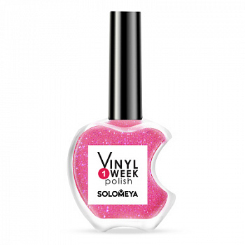 Solomeya   One Week Vinyl Polish Pink Pearl 22, 13ml